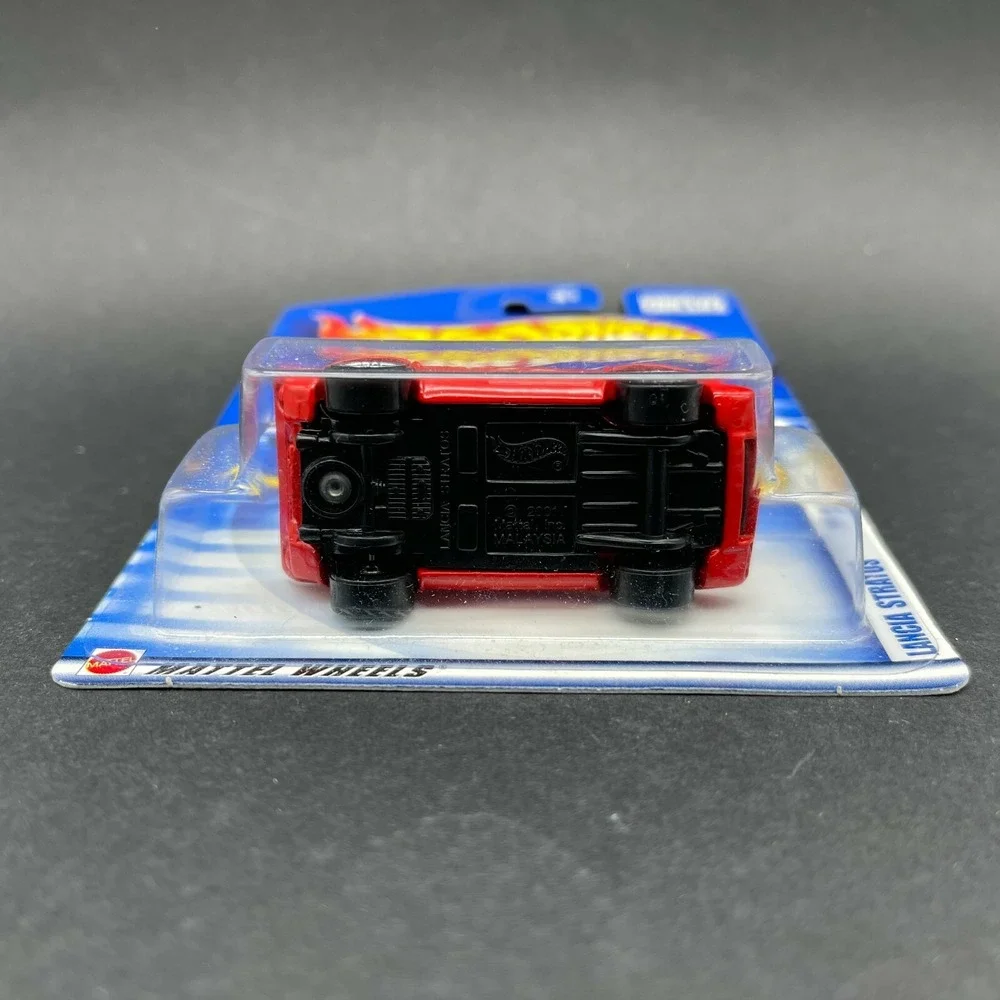 Hot Wheels 2002 First Editions Lancia Stratos Car Red Diecast 1/64 Scale #037